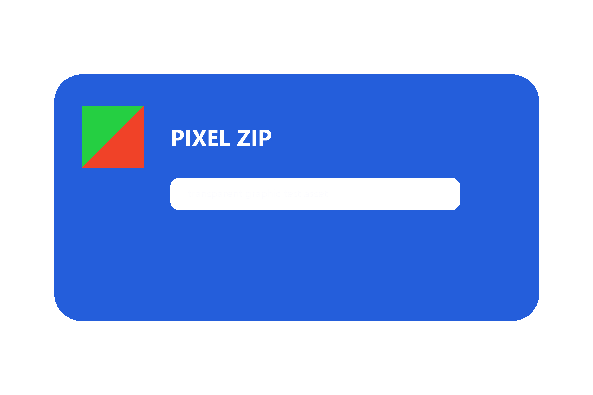 Transparent graphic source with crisp edges